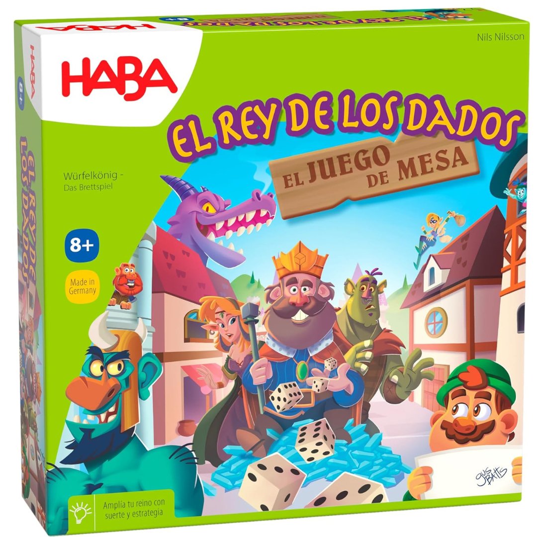 El rey de los dados: juego de mesa - La Chata Merengüela