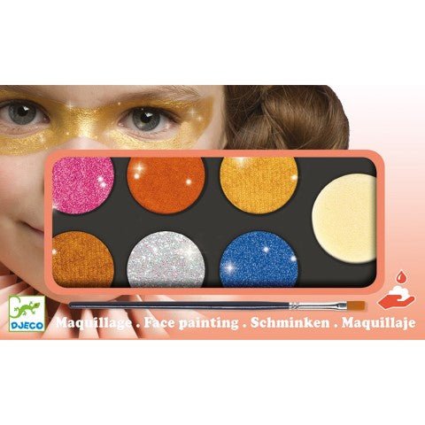 Estuche Maquillaje 6 colores · Efecto metalizado - La Chata Merengüela