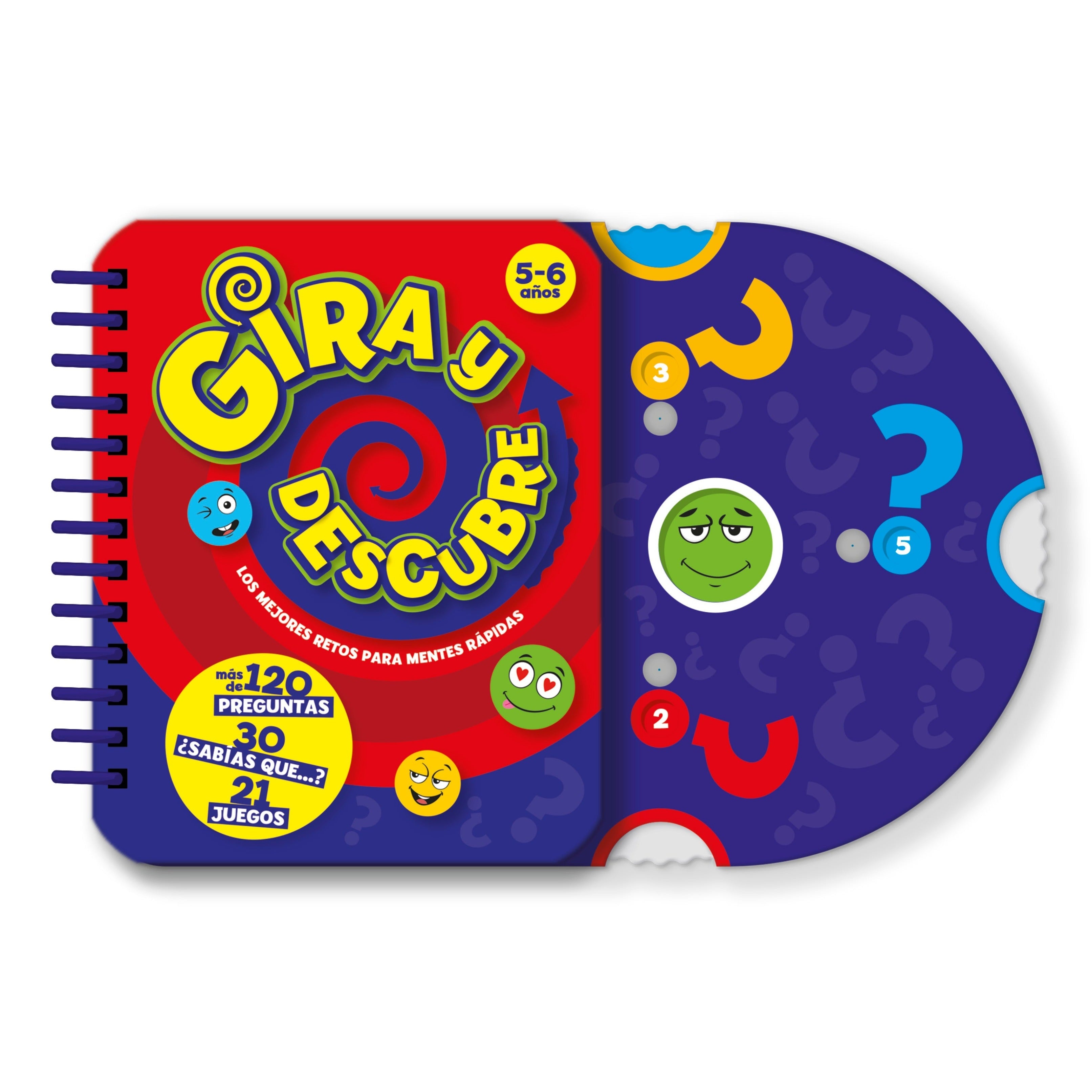 Gira y Descubre · 5-6 años - La Chata Merengüela