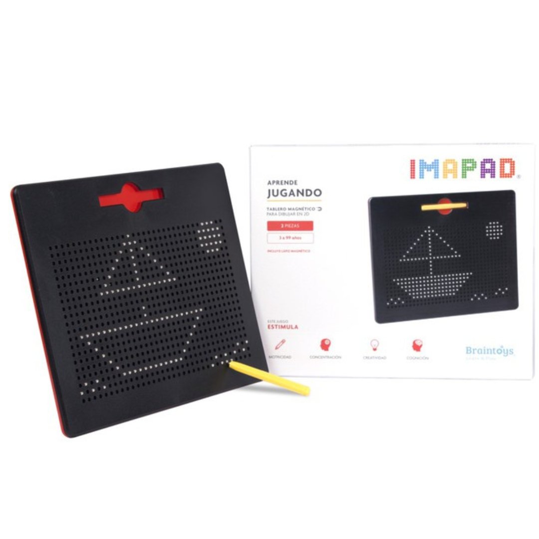 Juego IMAPAD negro con lápiz magnético - La Chata Merengüela