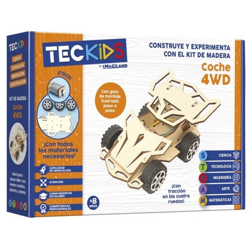 Kit de madera · Construye un Coche 4WD - La Chata Merengüela