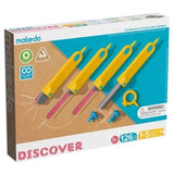 Kit DISCOVER Makedo · 126 piezas - La Chata Merengüela