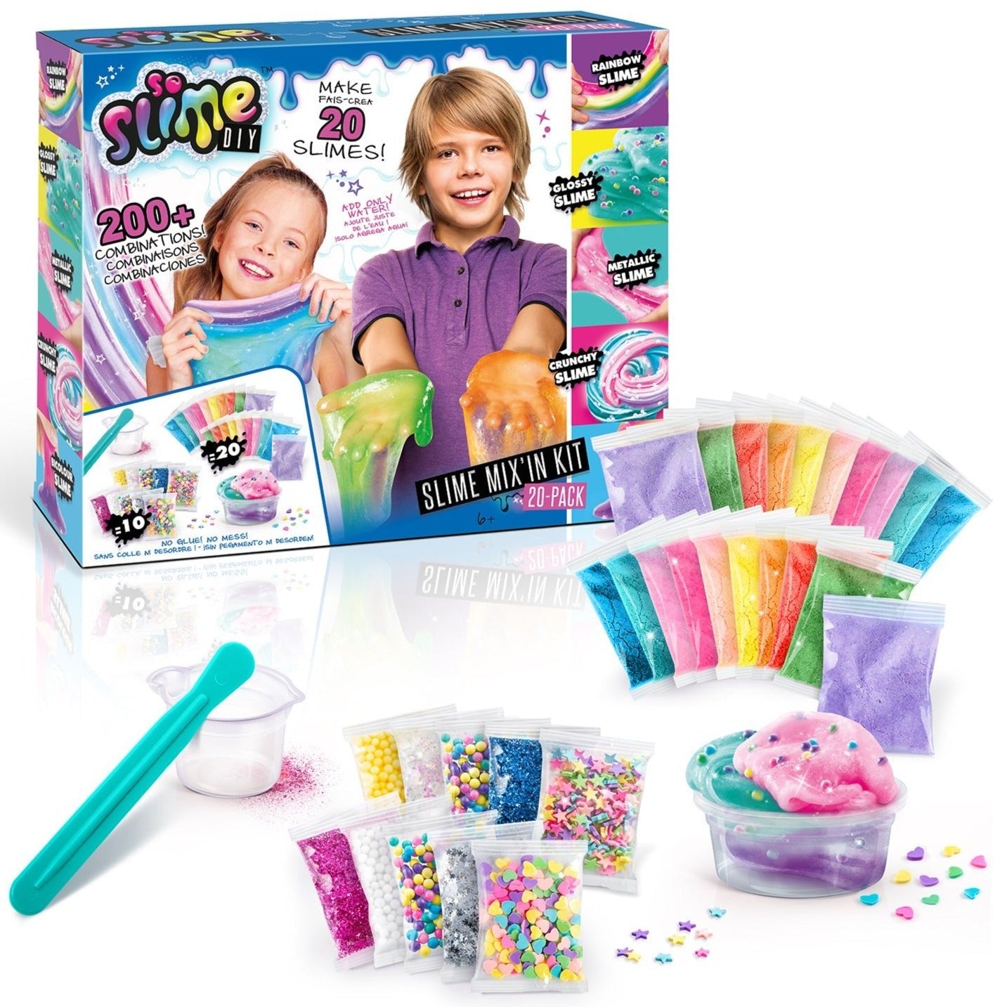 Kit DIY Slime Mix SO SLIME · 20 Pack - La Chata Merengüela
