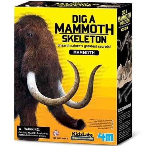 Kit Excavación Fósiles · Mamut - La Chata Merengüela