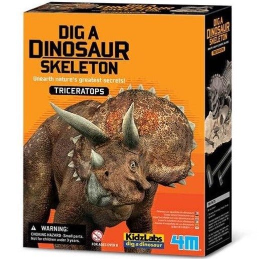 Kit Excavación Fósiles · Triceratops - La Chata Merengüela