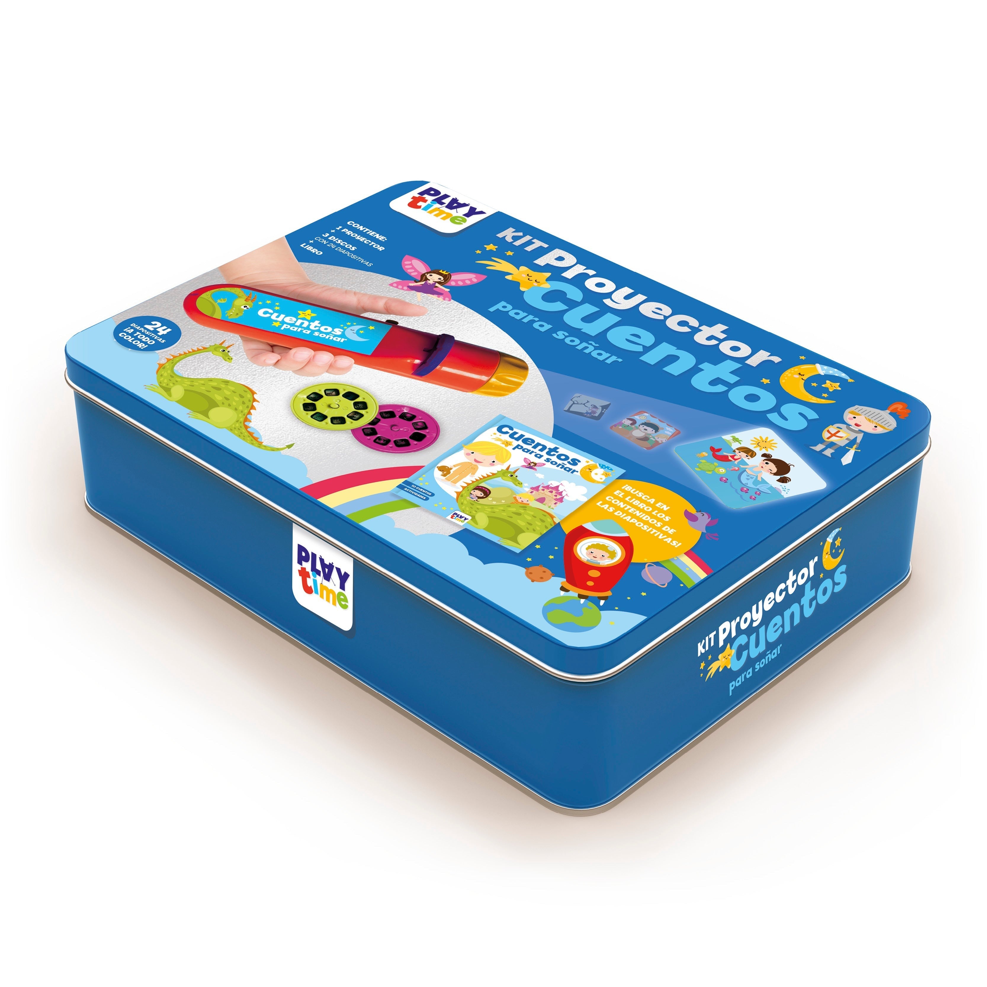 Kit linterna proyector de cuentos - La Chata Merengüela