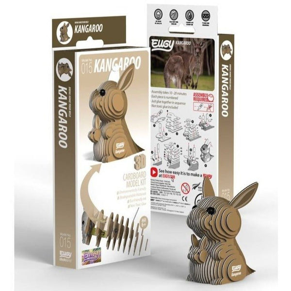Kit MiniPuzzle 3D DodoLand · Canguro - La Chata Merengüela