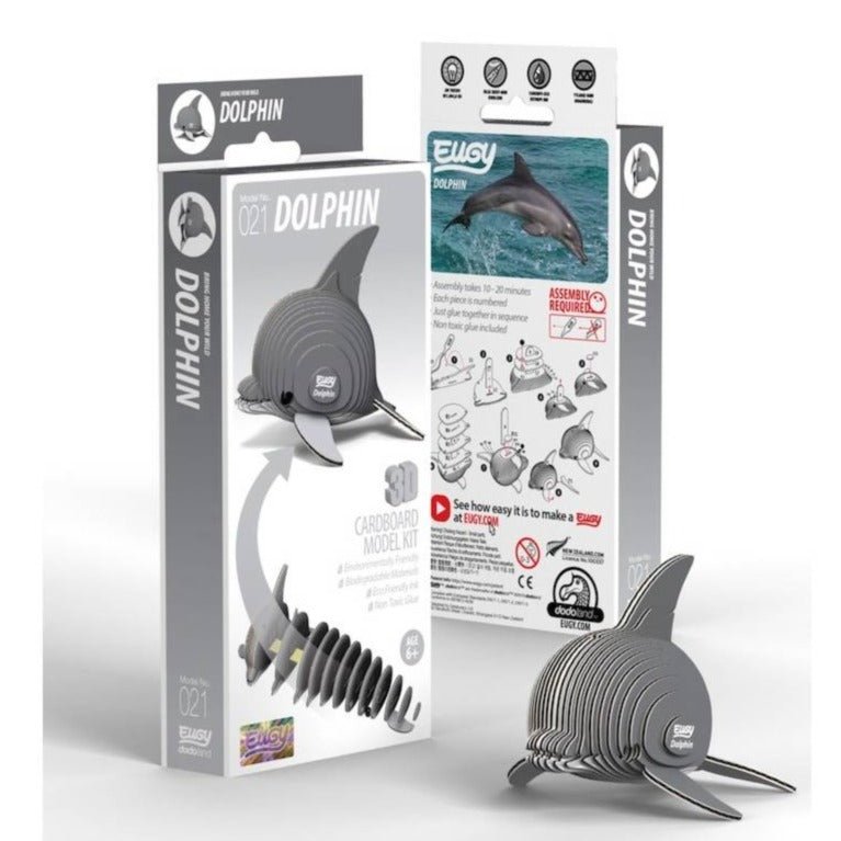 Kit MiniPuzzle 3D DodoLand · Delfín - La Chata Merengüela