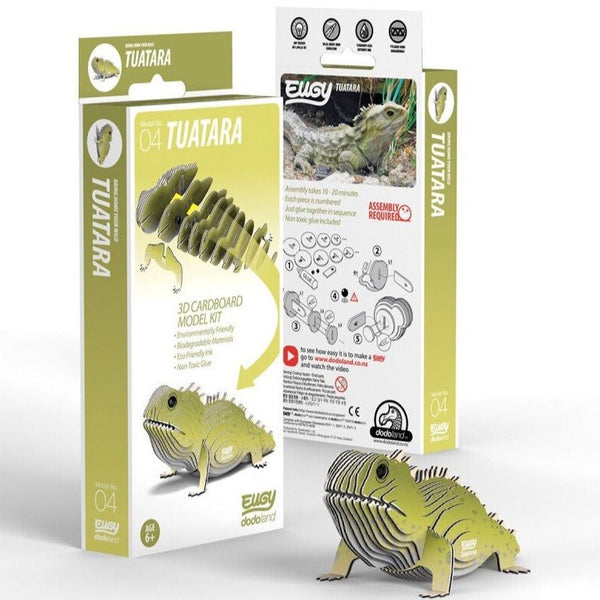 Kit MiniPuzzle 3D DodoLand · Iguana - La Chata Merengüela