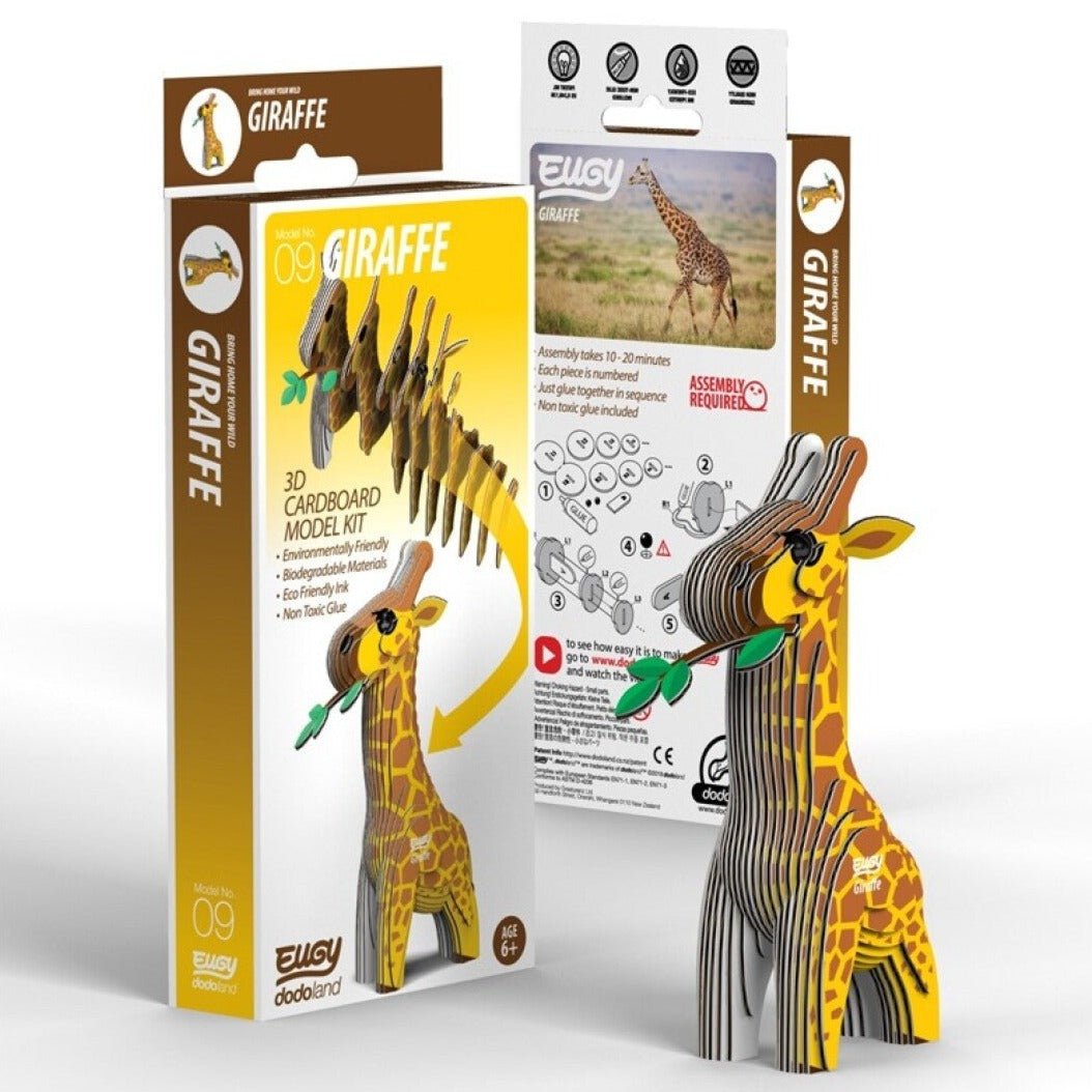 Kit MiniPuzzle 3D DodoLand · Jirafa - La Chata Merengüela