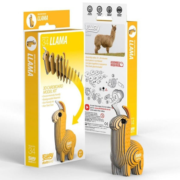 Kit MiniPuzzle 3D DodoLand · Llama - La Chata Merengüela