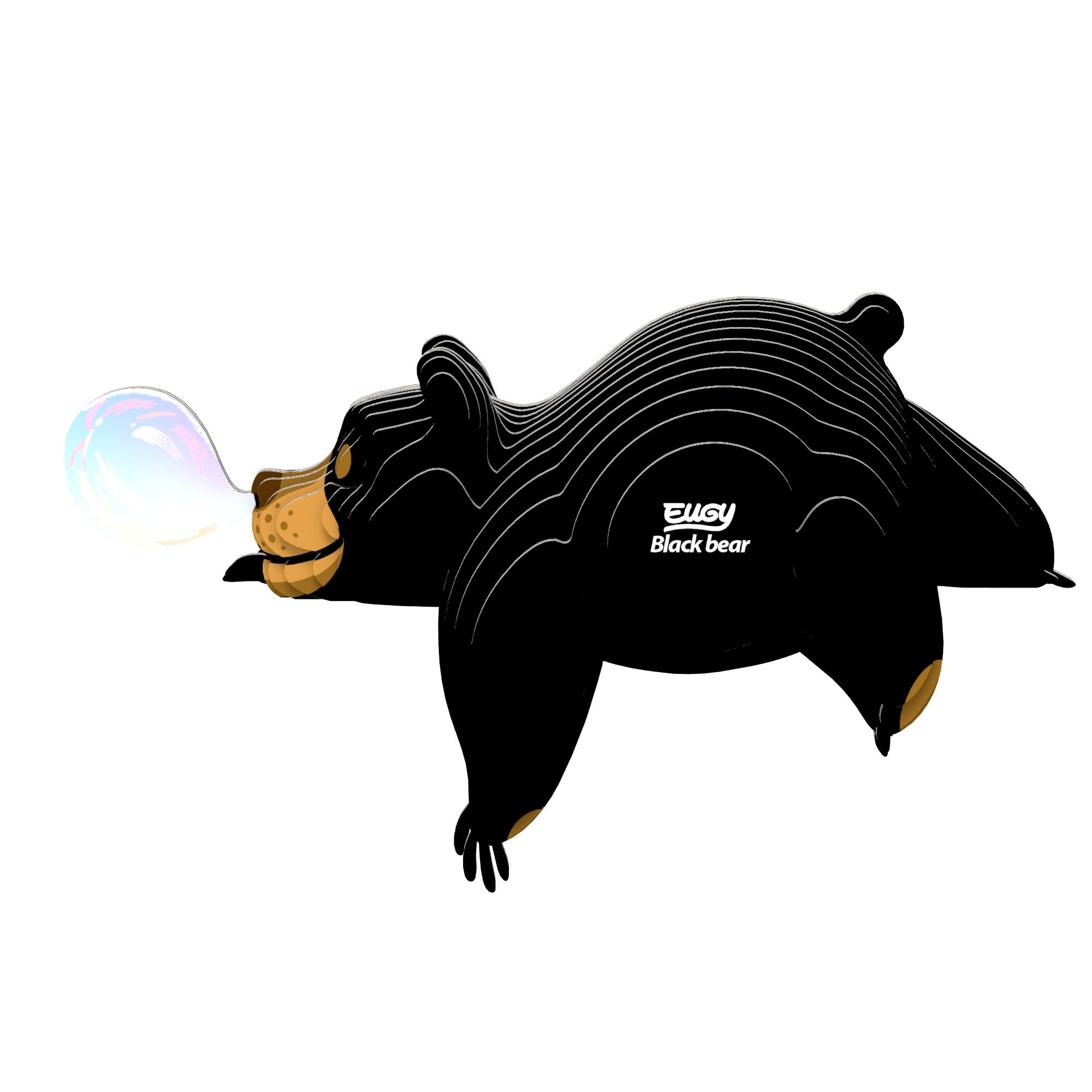 Kit MiniPuzzle 3D DodoLand · Oso negro - La Chata Merengüela