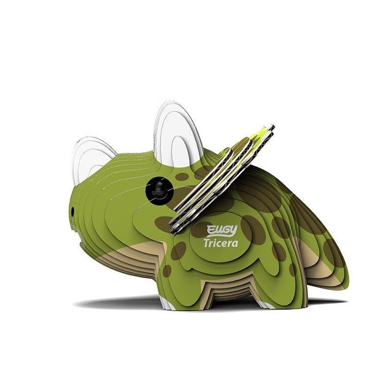 Kit MiniPuzzle 3D DodoLand · Triceratops - La Chata Merengüela