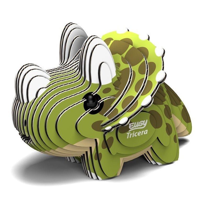 Kit MiniPuzzle 3D DodoLand · Triceratops - La Chata Merengüela