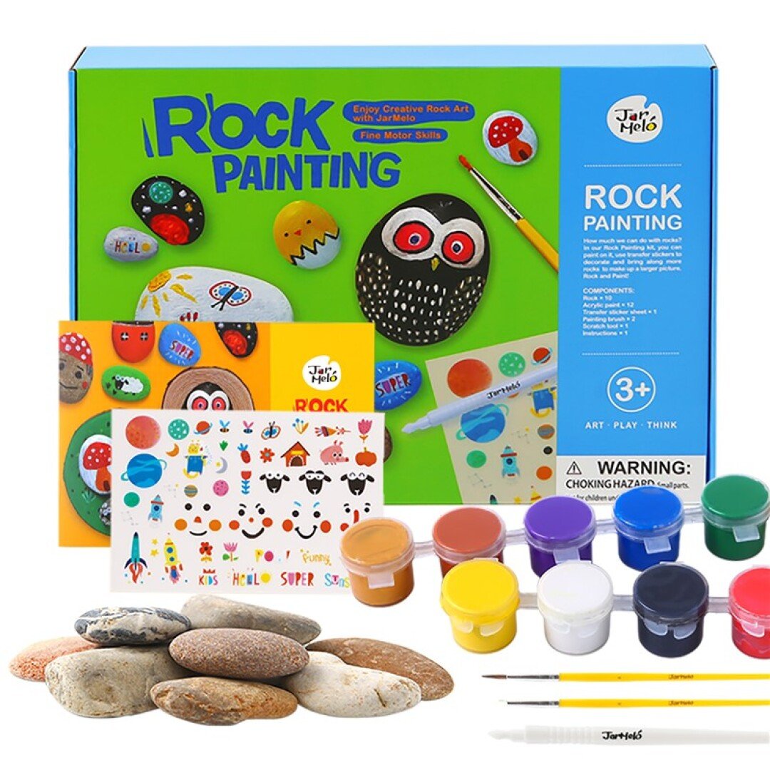 Kit para diseñar piedras extraordinarias - La Chata Merengüela