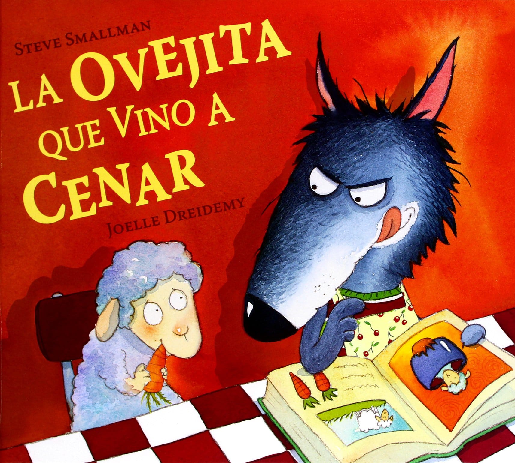 La ovejita que vino a cenar en cartoné - La Chata Merengüela