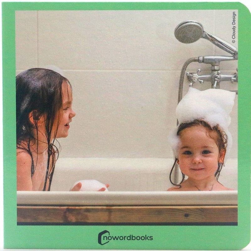 Libro de fotografías Nowordbooks · A bañarse - La Chata Merengüela