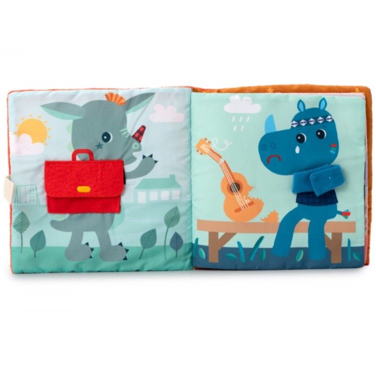 Libro de Tela · Stella y su peluche - La Chata Merengüela