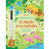 Libro pizarra reutilizable · El mundo de los animales - La Chata Merengüela