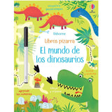 Libro pizarra reutilizable · El mundo de los dinosaurios - La Chata Merengüela