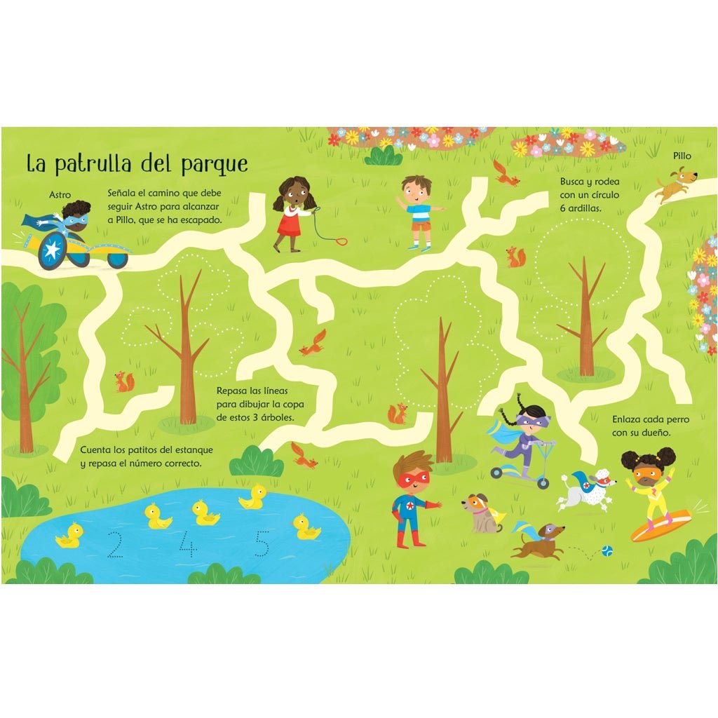 Libro pizarra reutilizable · Superpoderes en acción - La Chata Merengüela