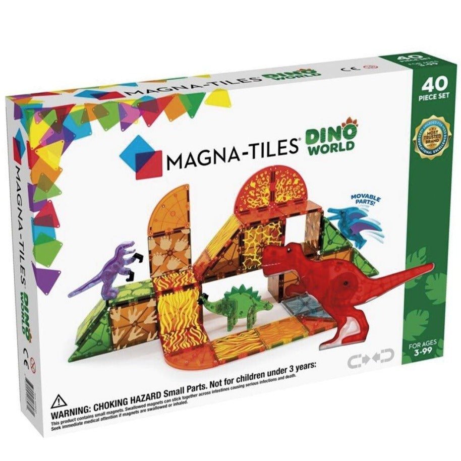 Magna-T Dino world · 40 piezas - La Chata Merengüela