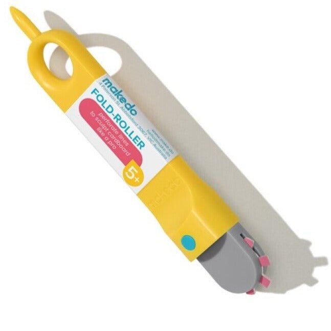 Makedo · Marcador roller de plegado con punzón - La Chata Merengüela