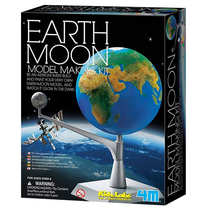 Maqueta de la Tierra y la Luna KidzLabs - La Chata Merengüela