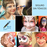 Maquillaje · Ceras Lavables · 12 colores - La Chata Merengüela