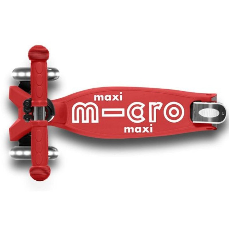 Maxi Micro Deluxe Plegable LED Rojo - La Chata Merengüela