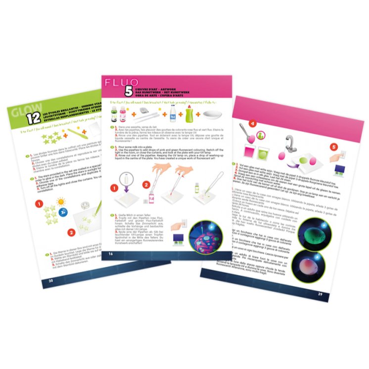 Mega laboratorio fluo & glow - La Chata Merengüela