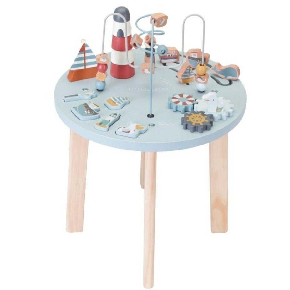 Mesa de actividades LITTLE DUTCH · Sailors bay - La Chata Merengüela