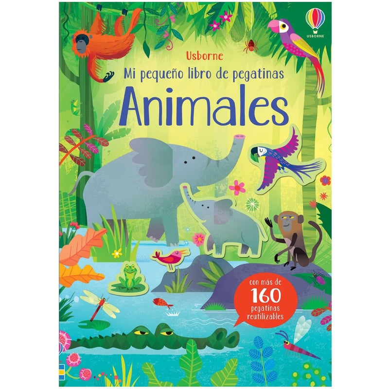 Mi pequeño libro de pegatinas · Animales - La Chata Merengüela