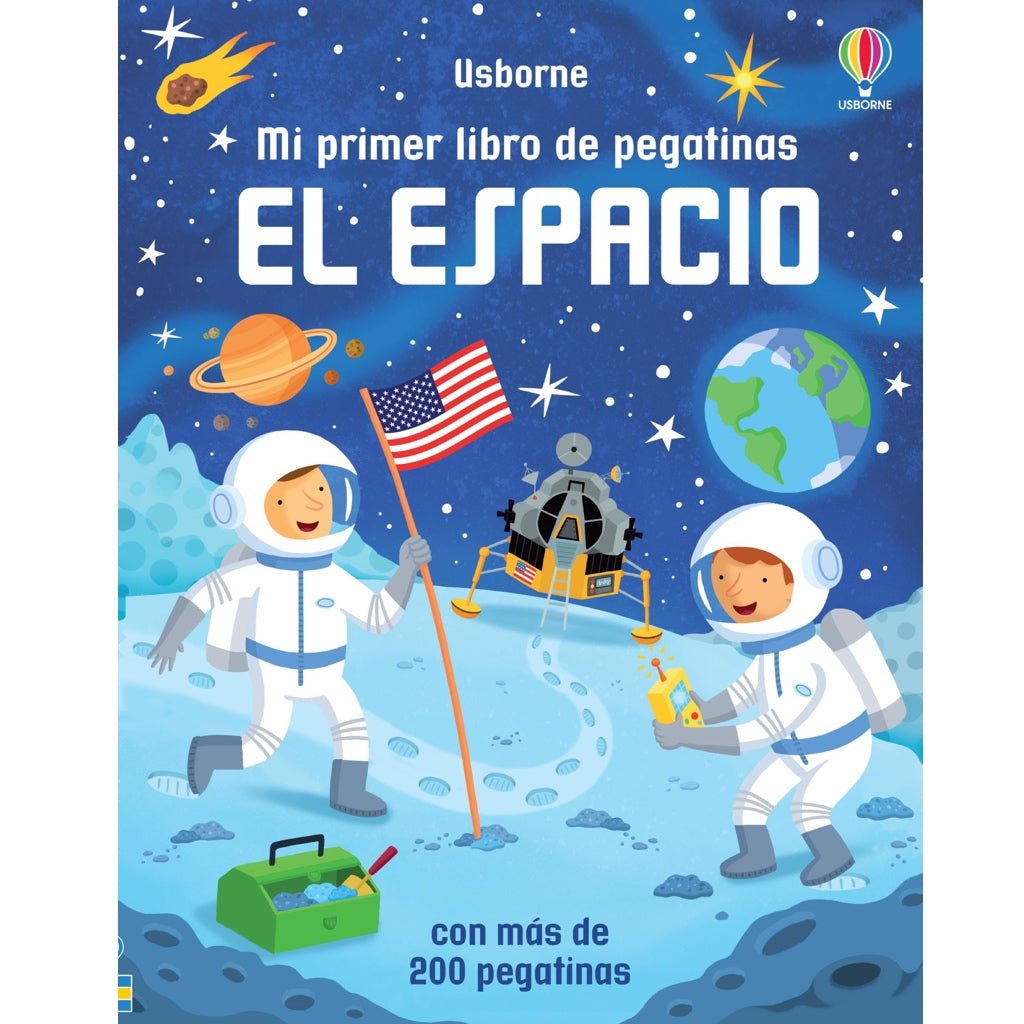 Mi pequeño libro de pegatinas · El espacio - La Chata Merengüela