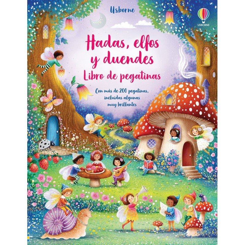 Mi primer libro de pegatinas · Hadas, Elfos y Duendes - La Chata Merengüela