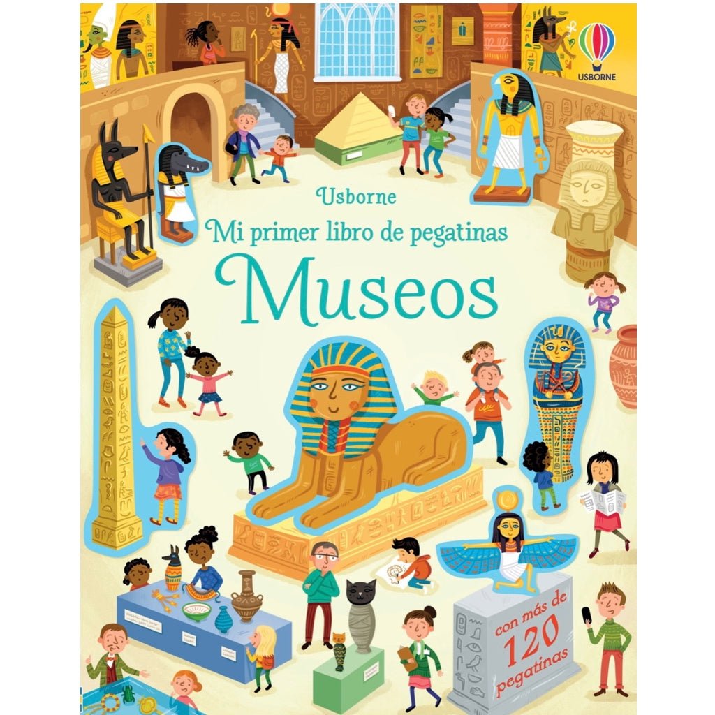 Mi primer libro de pegatinas · Museos - La Chata Merengüela