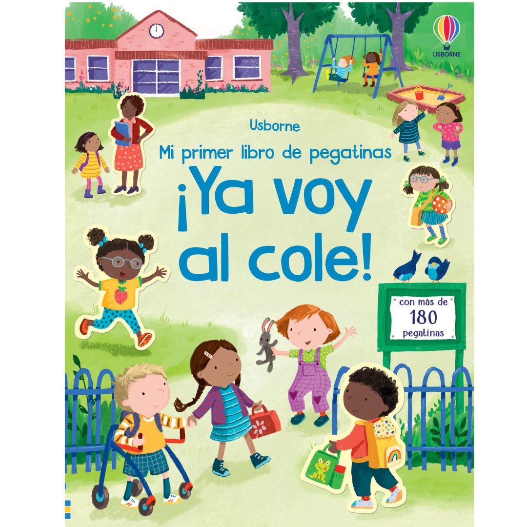 Mi primer libro de pegatinas · ¡Ya voy al cole! - La Chata Merengüela