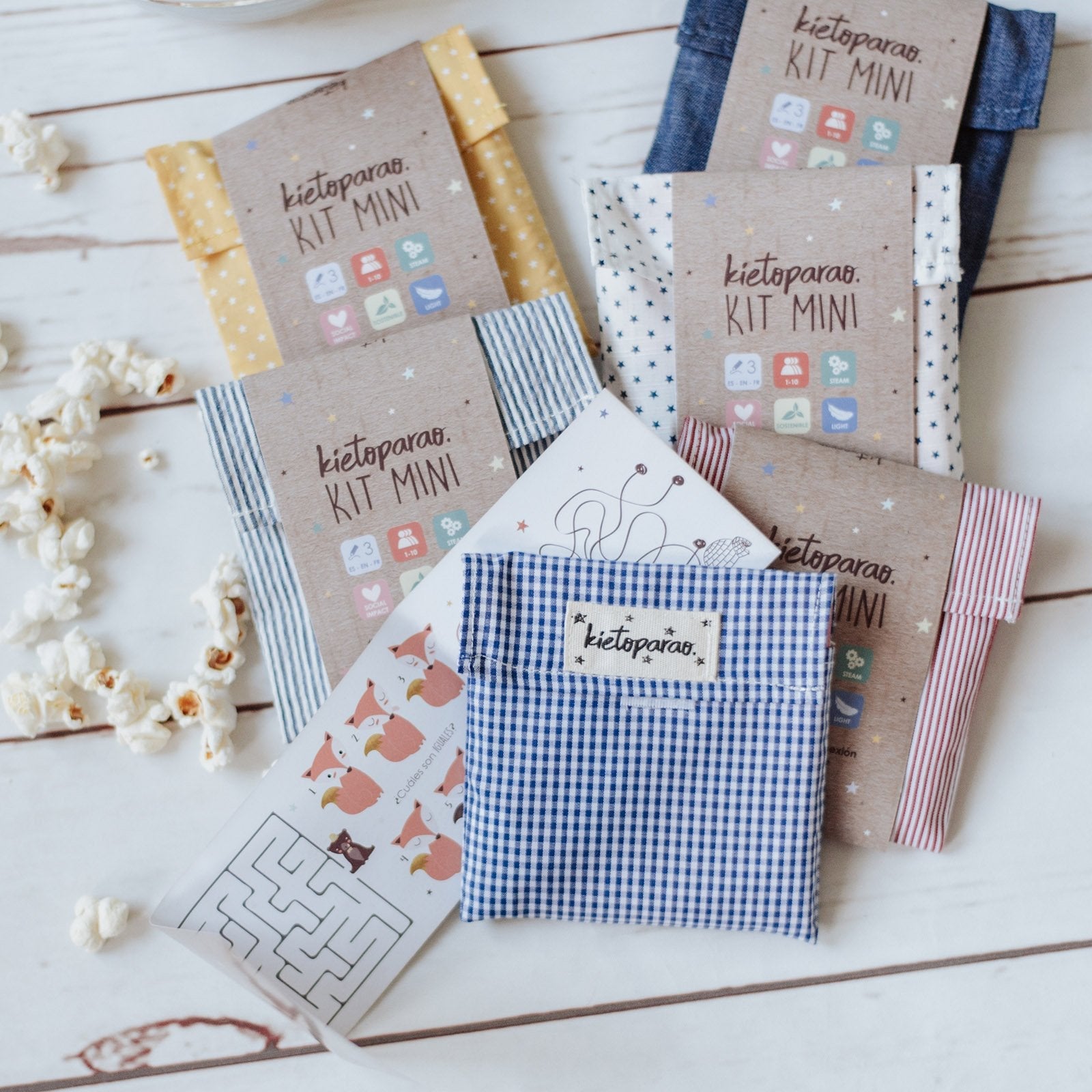 Mini Kit de juegos y actividades KIETOPARAO - La Chata Merengüela