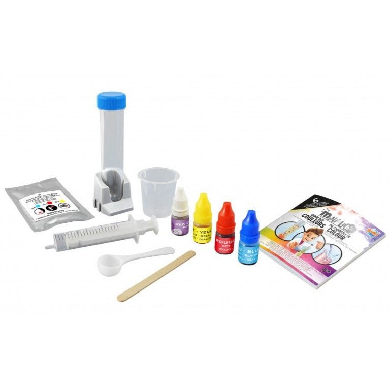 Mini laboratorio La química de los colores - La Chata Merengüela