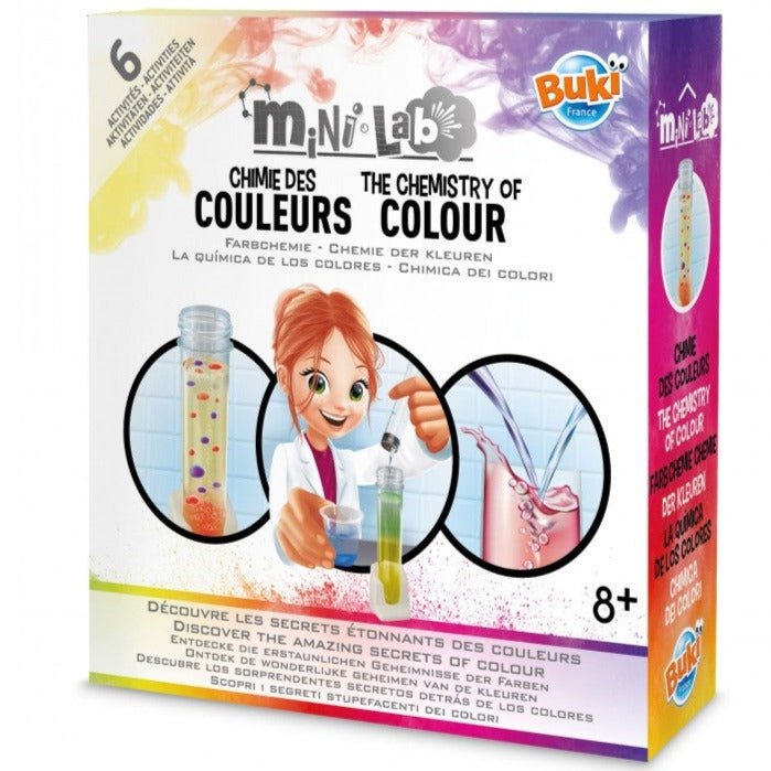 Mini laboratorio La química de los colores - La Chata Merengüela