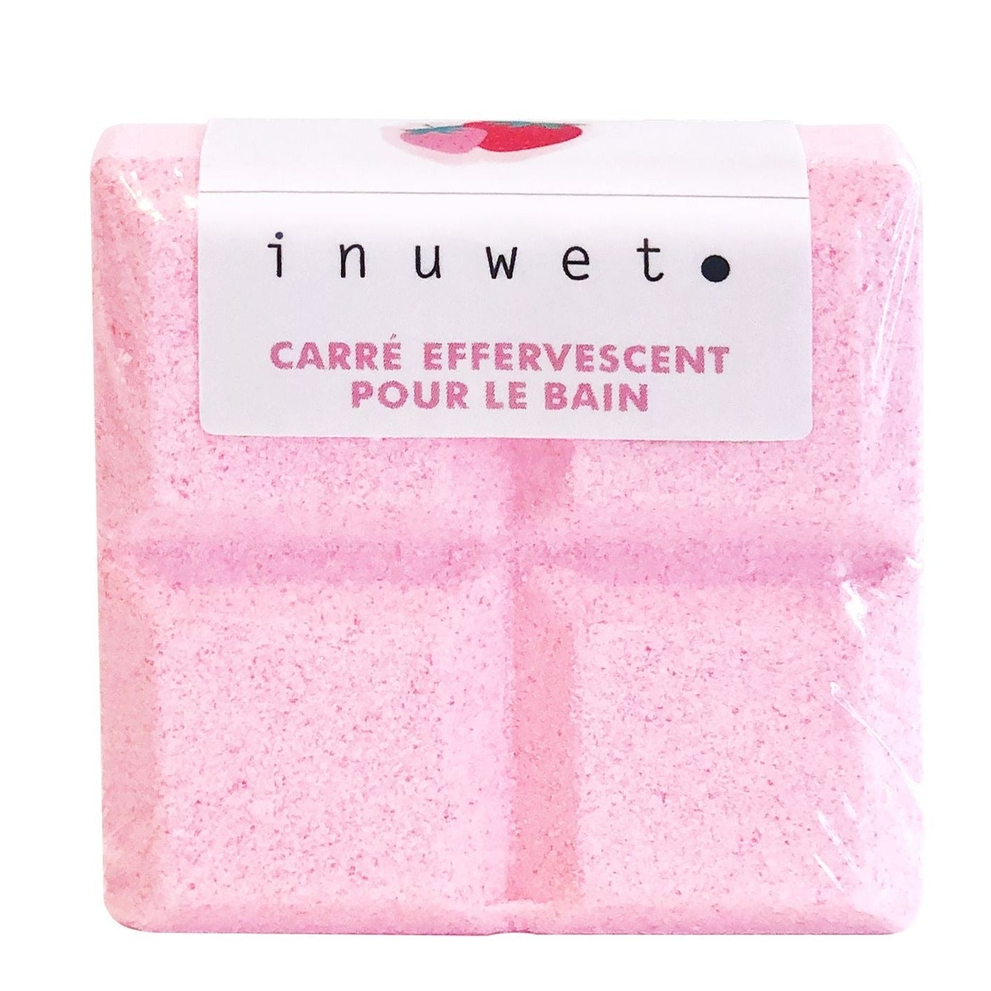 Mini Tableta de baño INUWET · Fresa - La Chata Merengüela