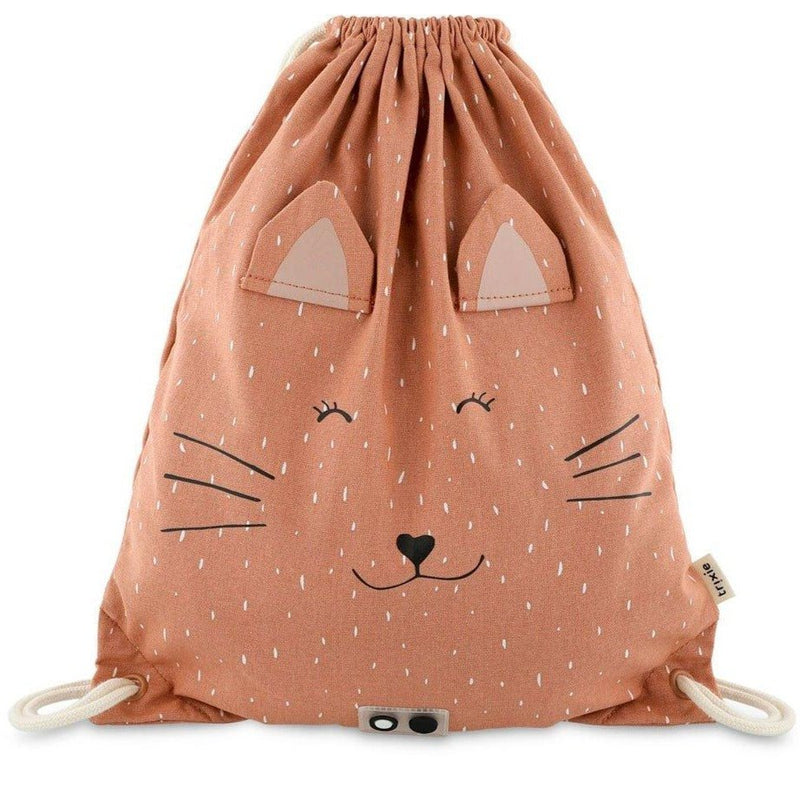 Mochila Saco de Tela Trixie · Gato - La Chata Merengüela