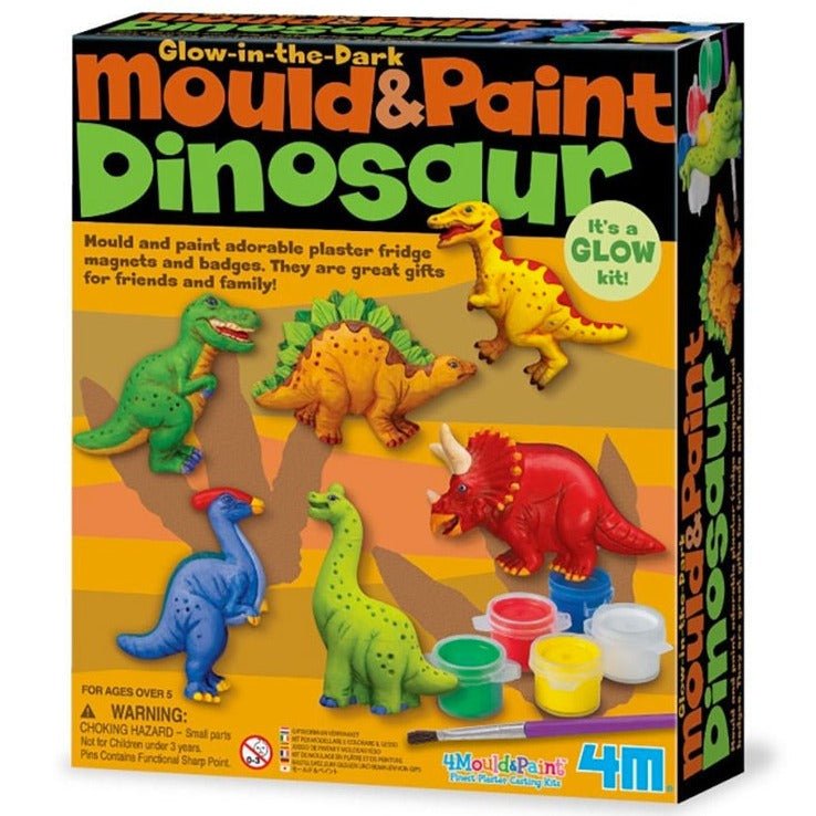 Moldea y Pinta con Escayola · Dinosaurios - La Chata Merengüela