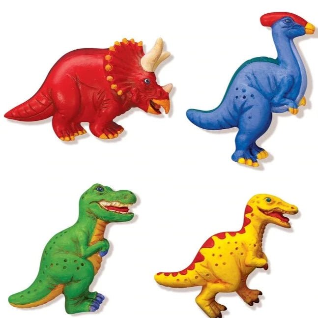 Moldea y Pinta con Escayola · Dinosaurios - La Chata Merengüela