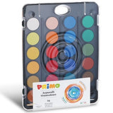 Paleta de acuarelas PRIMO • 24 colores - La Chata Merengüela