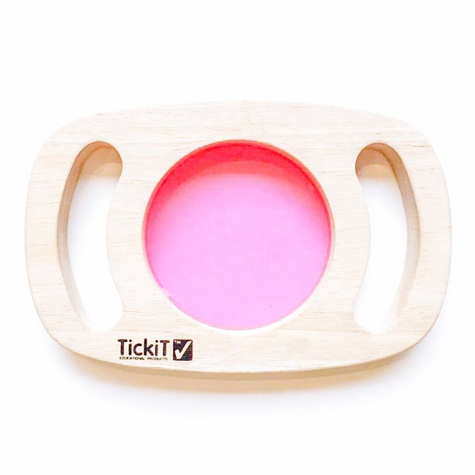 Panel sensorial de madera · Rosa - La Chata Merengüela