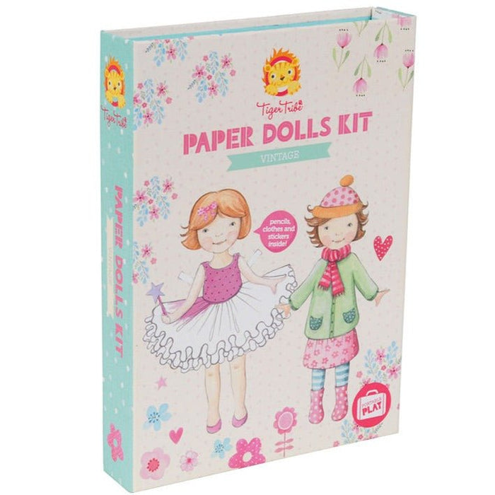 Muñecas y vestidos recortables discount