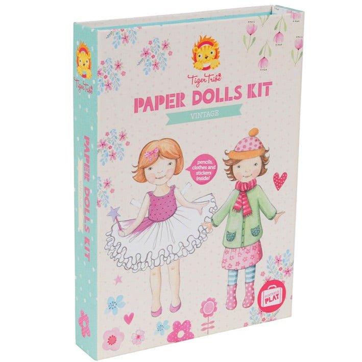 Paper Dolls Kit Vintage: Muñecas Recortables - La Chata Merengüela