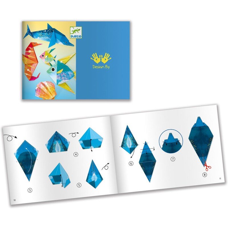 Papiroflexia Origami · Animales Marinos - La Chata Merengüela
