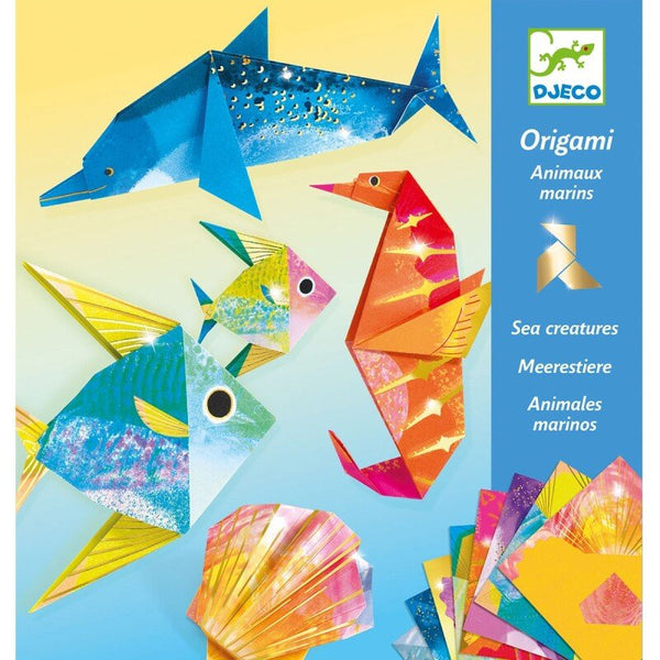Papiroflexia Origami · Animales Marinos - La Chata Merengüela